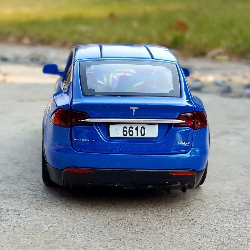 Бесплатная доставка новинка модель X Tesla 1:32 автомобиля 3 из сплава литой и