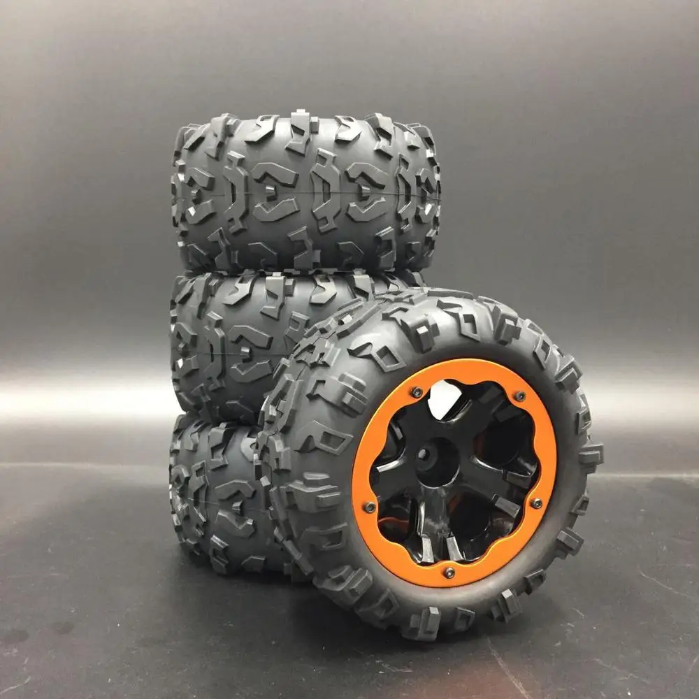 1/10 гоночный грузовик Truggy осевой Тип S ummit Revo GT2 шины и обод для HPI 4 6 Flux 5.9 T8 E-Maxx Hobao HSP