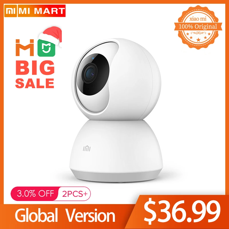 2019 Xiaomi IMI умная камера Веб 1080P WiFi Pan tilt ночное видение 360 Угол видео Детский Монитор