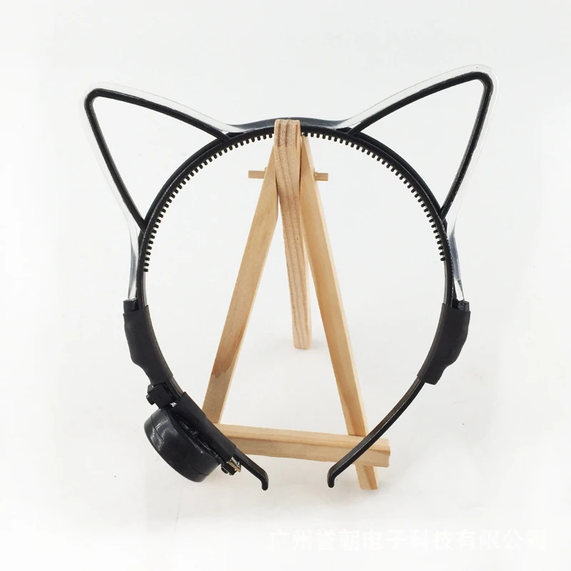 2 шт Хэллоуин светящиеся кошачьи уши дети обруч для волос игрушка Свадебная