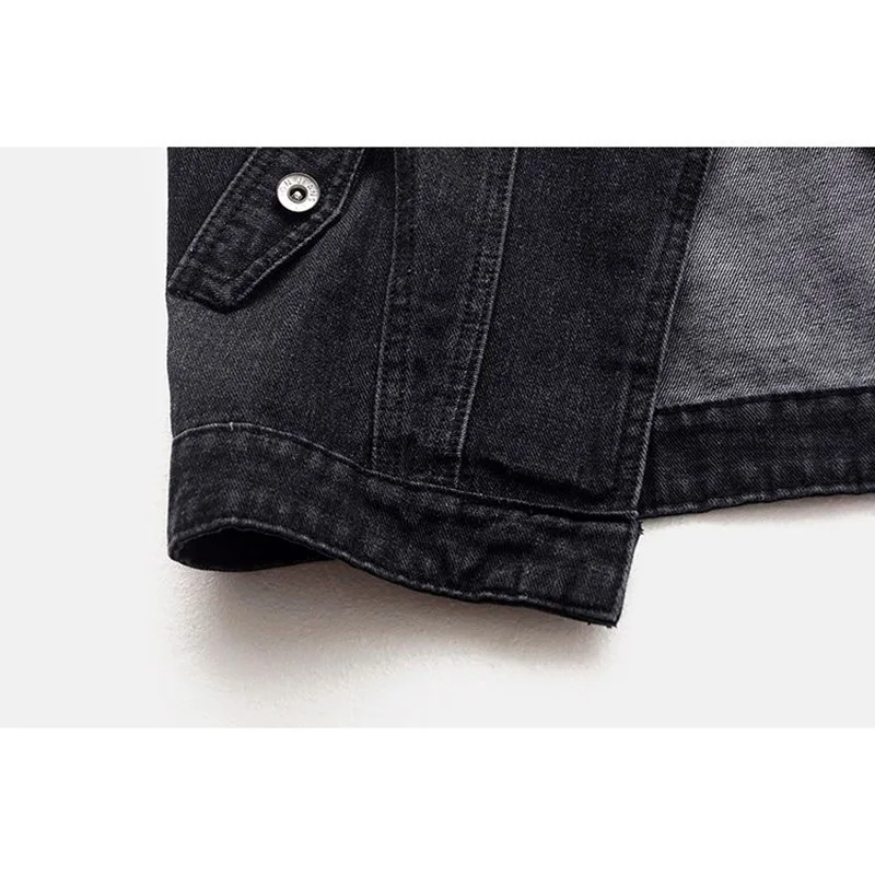 

Vintage Short Denim Waistcoat Women Vest Cardigan Plus size Loose Casual Sleeveless Jacket Coat Blue Black Jeans Vest Female 5XL