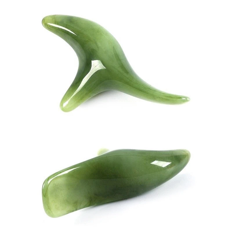 Натуральный зеленый пчелиный воск для лица гуаша тройной колышек тела ног