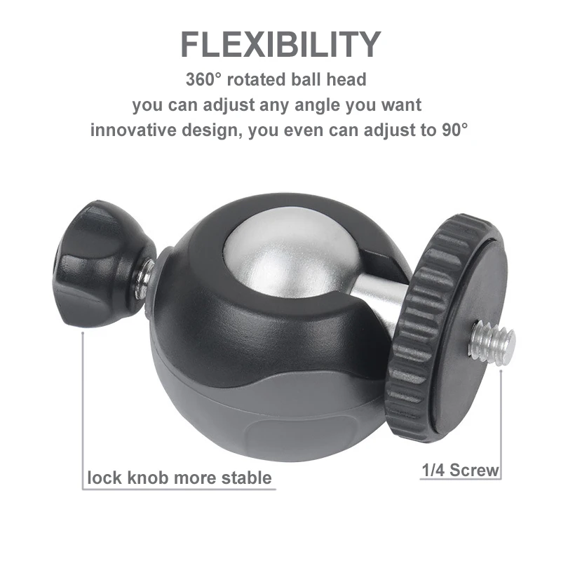 Настольный мини штатив XILETU XS20 держатель для настольного телефона подставка с