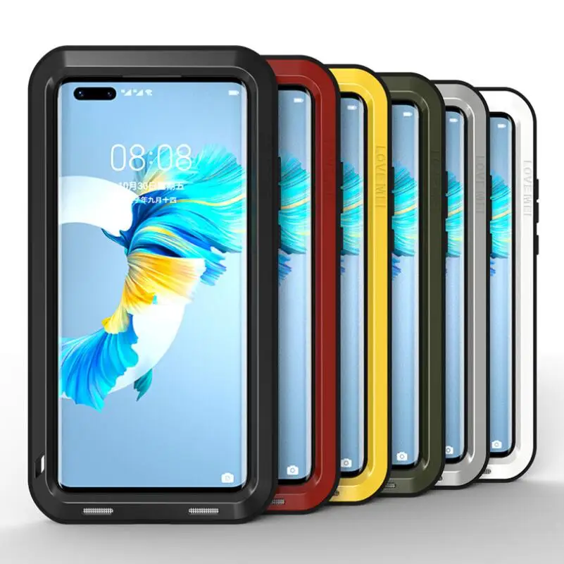 

Phone Case For Huawei Mate 40 Metal Full Cover Huawei Mate 40 Pro + Protective Case