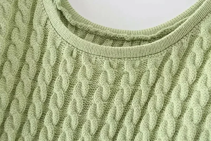 

Twisted woven sleeveless knitted vest tops for womens 2021 summer women's o neck tight sleeveless top cami Vintage Tank Tops