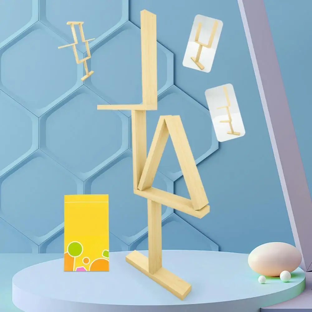 

Building Blocks Toy Hand-eye Coordination Solid Early Education Stacking Wooden Block Toy for Parents