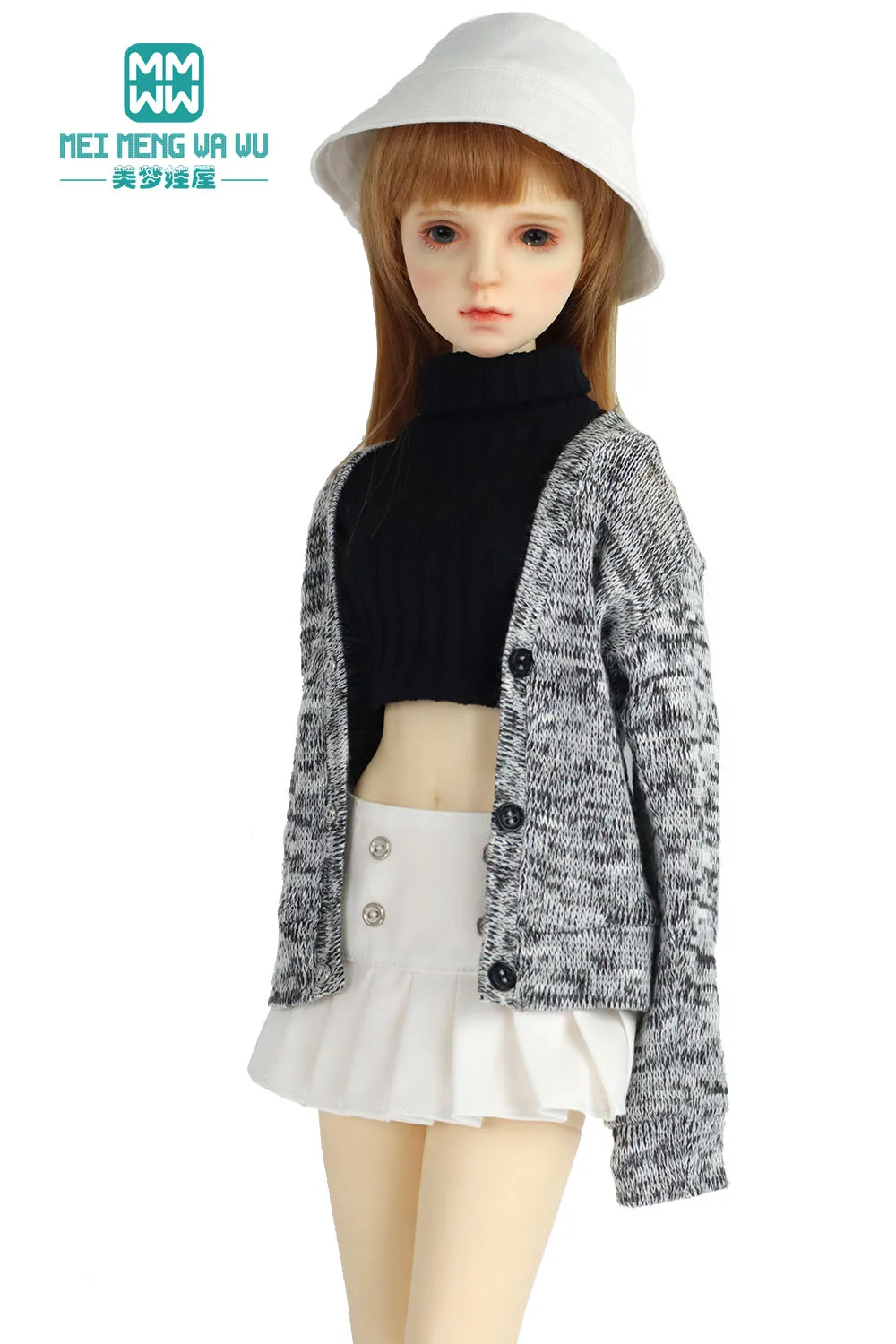 Одежда для шарнирной куклы 58 60 см 1/3 SD DD игрушки шарнирная кукла модный шерстяной
