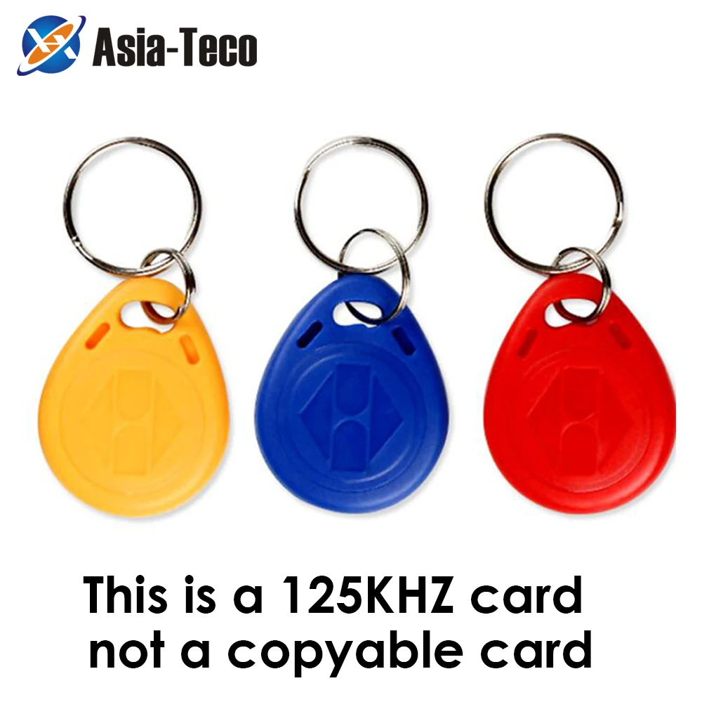 100 шт./лот 125khz RFID брелок наклейки карты тег ID TK4100 дверь контроль доступа EM