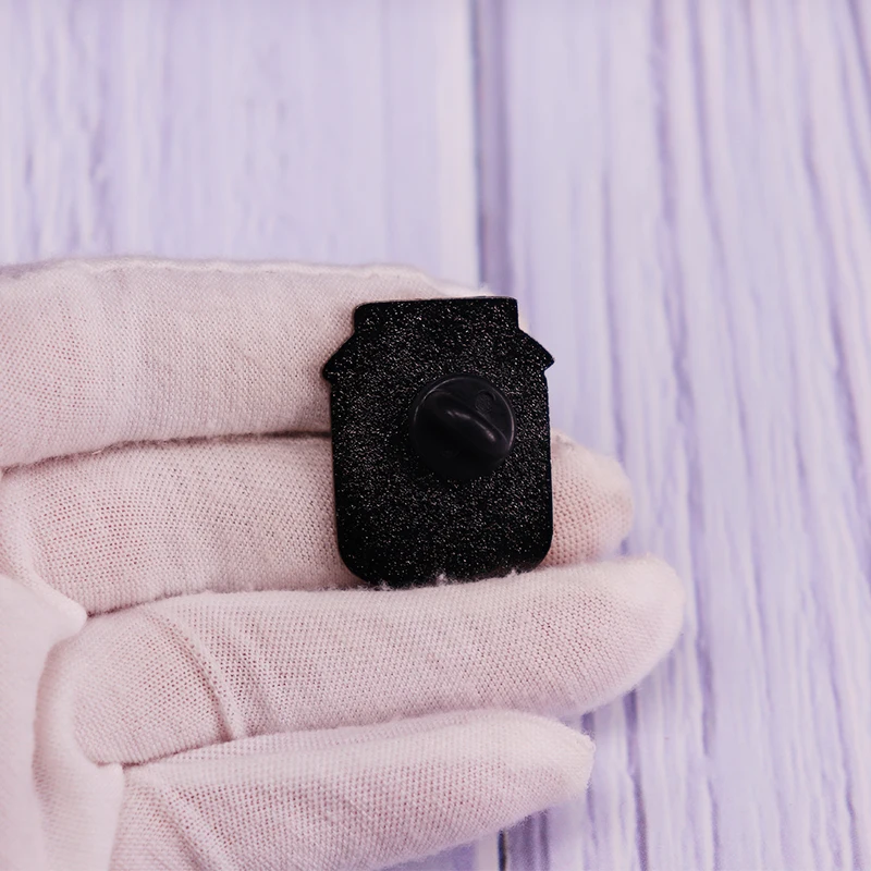 Эмалированная брошь в виде тыквы жакка о-джема | Украшения и аксессуары