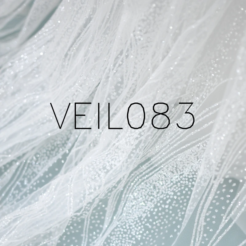 Галактика Серебряная блестящая вуаль с металлической расческой свадебные