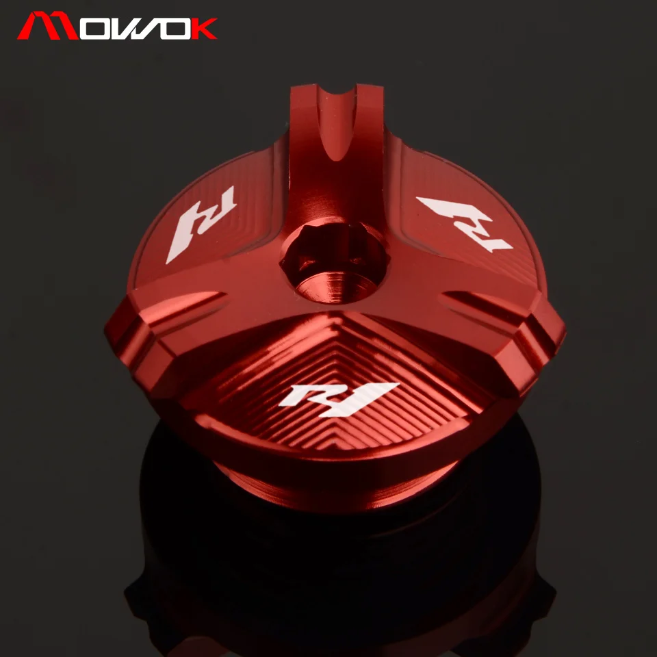 Крышка масляного фильтра мотоцикла M27 * 3 для YAMAHA YZF R1 1998 2021 YZFR1 LE 2002 2012 yzfr1m 2015