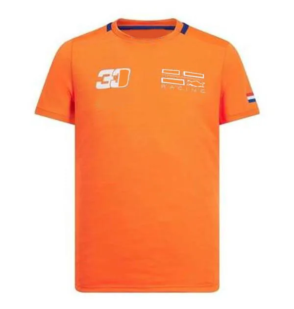 

2021 F1 team short-sleeved T-shirt, downhill jersey, F1 car quick-drying T-shirt, the same style is customized