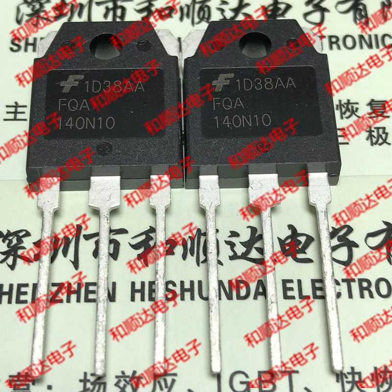

10 шт./лот FQA140N10 новый запас TO-3P 100В 140А