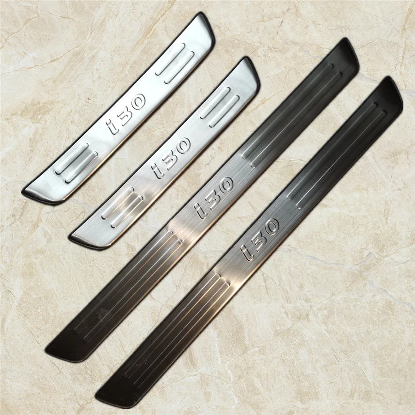 

For 2013 Hyundai IX35 I30 IX25 IX35 IX45 Stainless Steel Welcome Pedal Threshold Strip Modification Car Styling Car Accessories