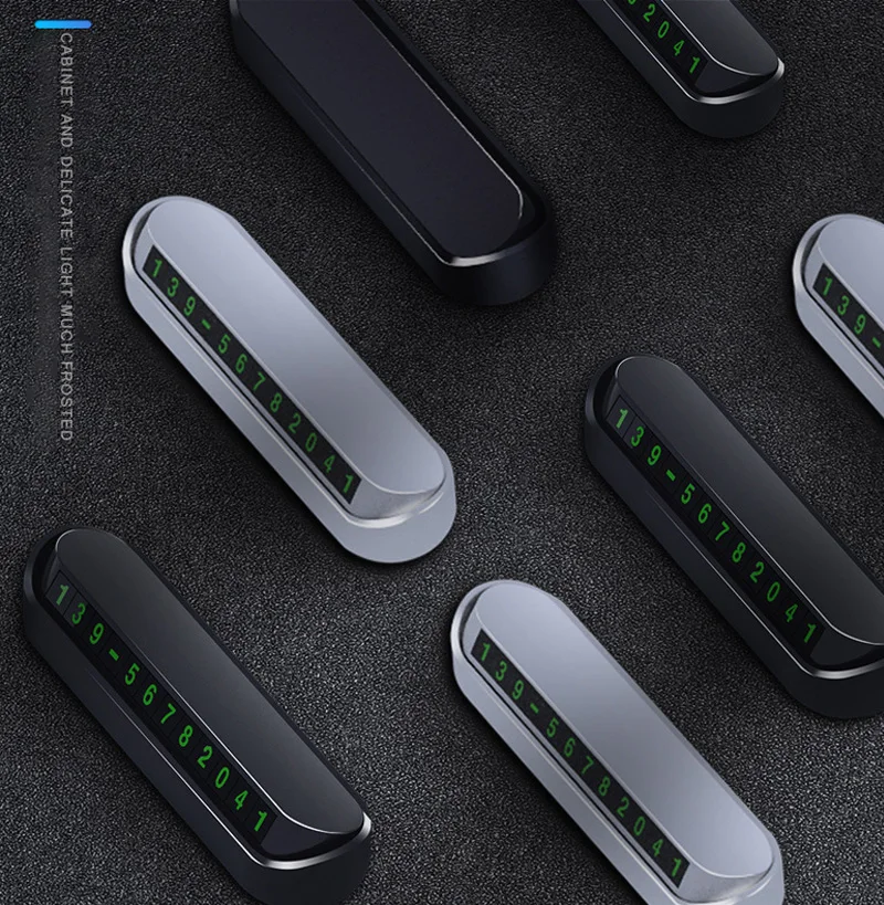 Автомобильная Временная парковочная карта с номером телефона для iPhone Volkswagen VW Golf 4