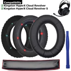 Сменные амбушюры, амбушюры, подушка из пеноматериала, наволочка, повязка на голову для игровых гарнитур Kingston HyperX Cloud восстановителей