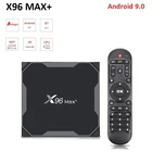 Приставка Смарт-ТВ X96 Max Plus, Android 9,0, Amlogic S905X3, 4 + 64 ГБ