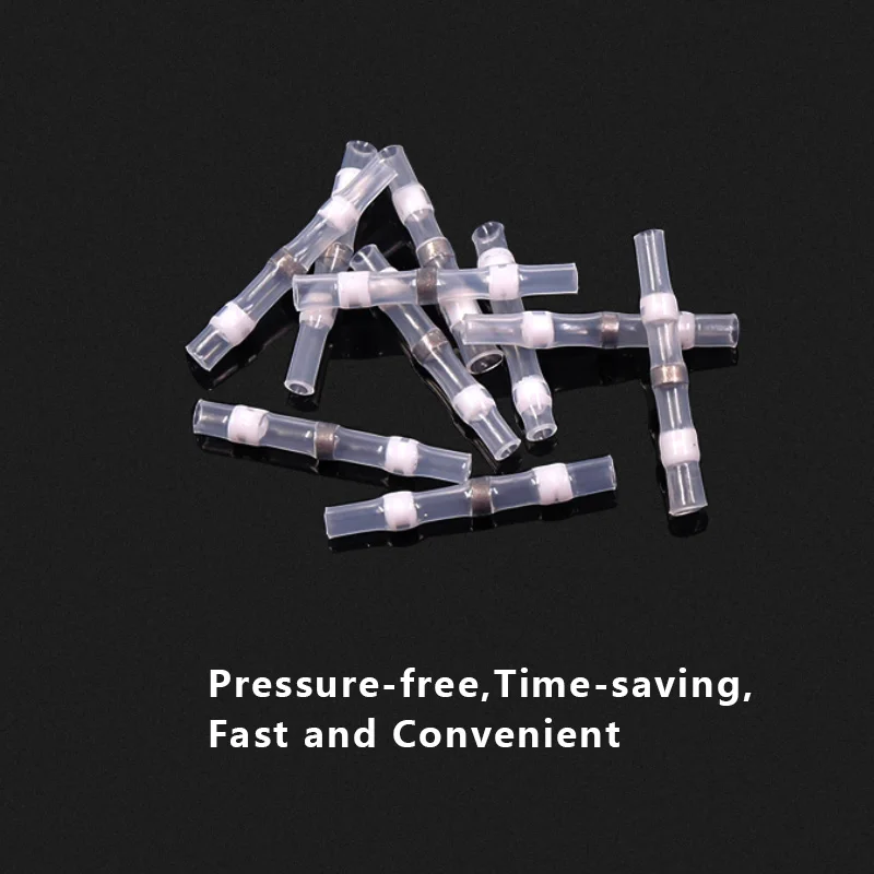 50 шт. практичный Быстрый терм усадочная припоя рукав разъем провода