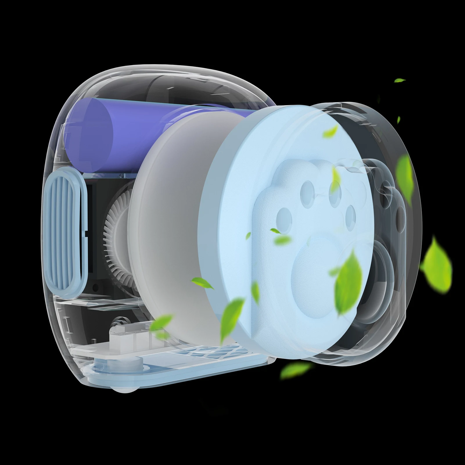 Очиститель воздуха для домашних животных кошачий Туалет дезодорирующий