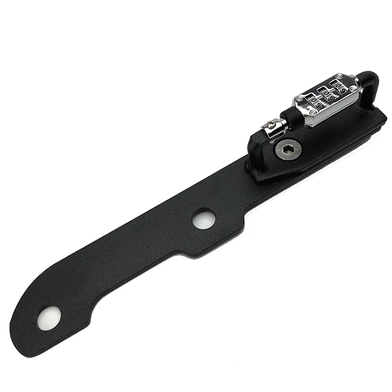 Замок для мотоциклетного шлема с крючком крепления паролем Черный Защитный