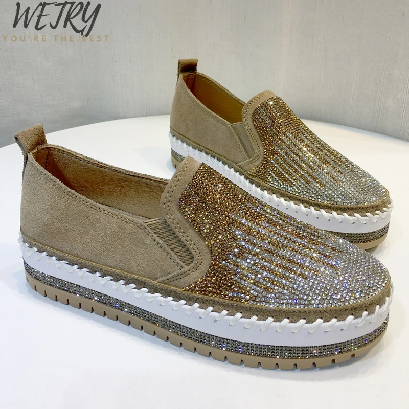 

2020 Women Shoes New Sneakers For Women Vulcanize Shoes Casual Fashion Dad Shoes Platform Sneakers Diamond Shoes