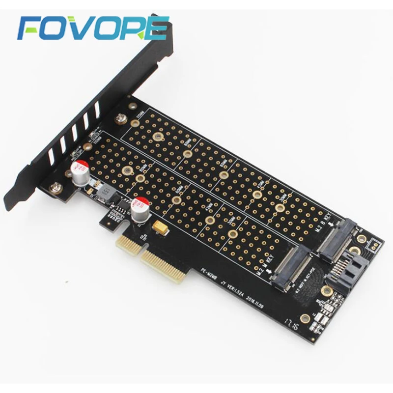 M2 конвертер PCI-E NVMe К AHCI M.2 SSD b key PCI-e PCI-express карта адаптера | Компьютеры и офис