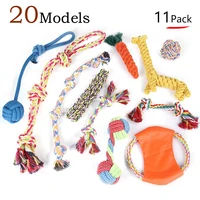 large dog toy sets chew cotton rope toys for dog chewing toys for dog outdoor teeth clean toy for big dogs