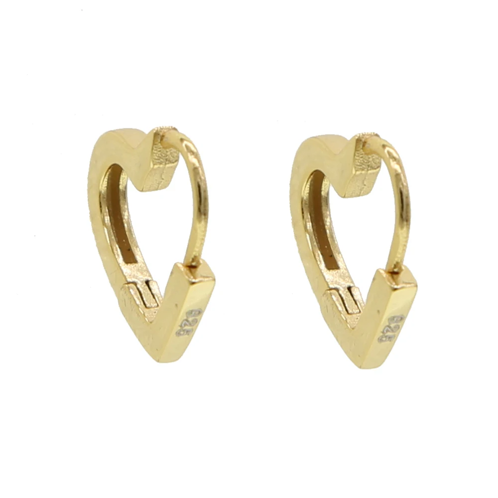 

Женские сережки из стерлингового серебра 925 пробы в форме сердца, серебряные серьги для женщин, вечерние ювелирные изделия