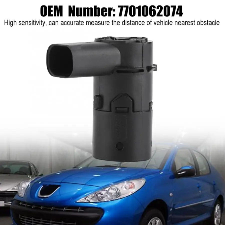 Машинный PDC парковки бампер обратной Сенсор для peugeot 207 207CC Citroen C4 C5 9653849080 7701062074