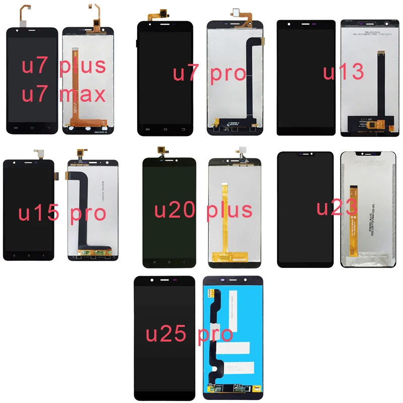 ЖК-дисплей и сенсорный экран для OUKITEL U7 PLUS/MAX/PRO U13 15 PRO U20 PLUS U23 U25 | Мобильные телефоны