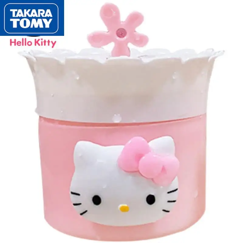 

TAKARA TOMY cute cartoon Hello Kitty foam face wash foam artifact simple creative girl heart bubble device