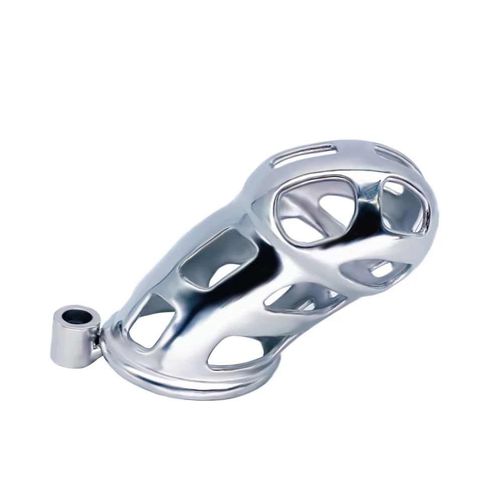 Клетка для мужской виргинности NUUN из нержавеющей стали с непрерывным дизайном