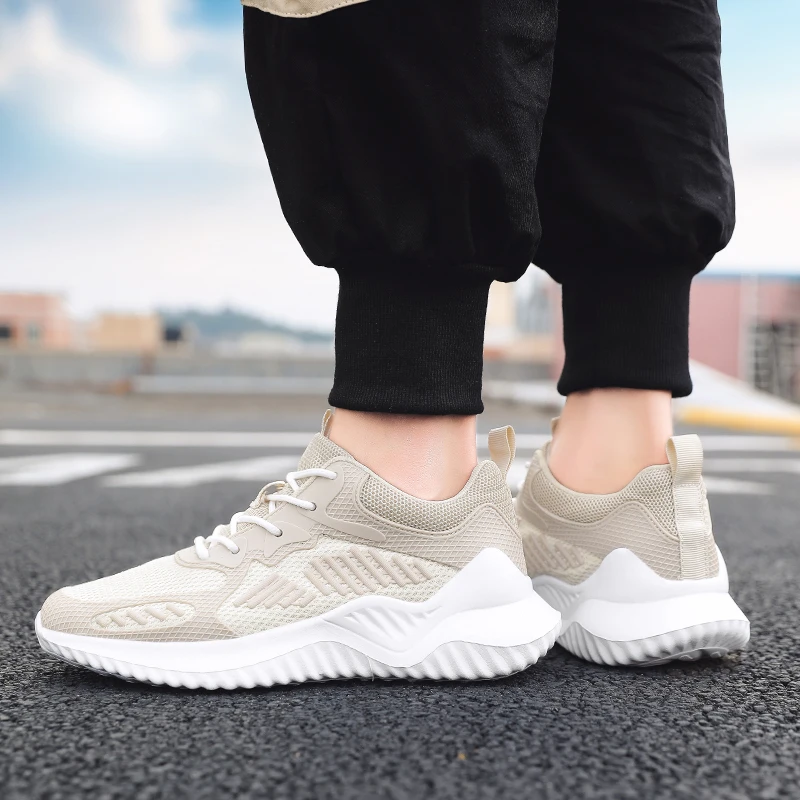 Мужская обувь кроссовки уличная мода повседневная на шнуровке светильник из