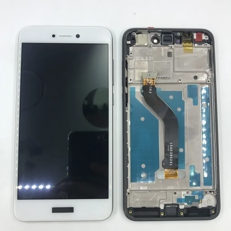 Сенсорный экран + рамка для HUAWEI P8 Lite 2017 ЖК дисплей замены телефонов Huawei P9 PRA LA1