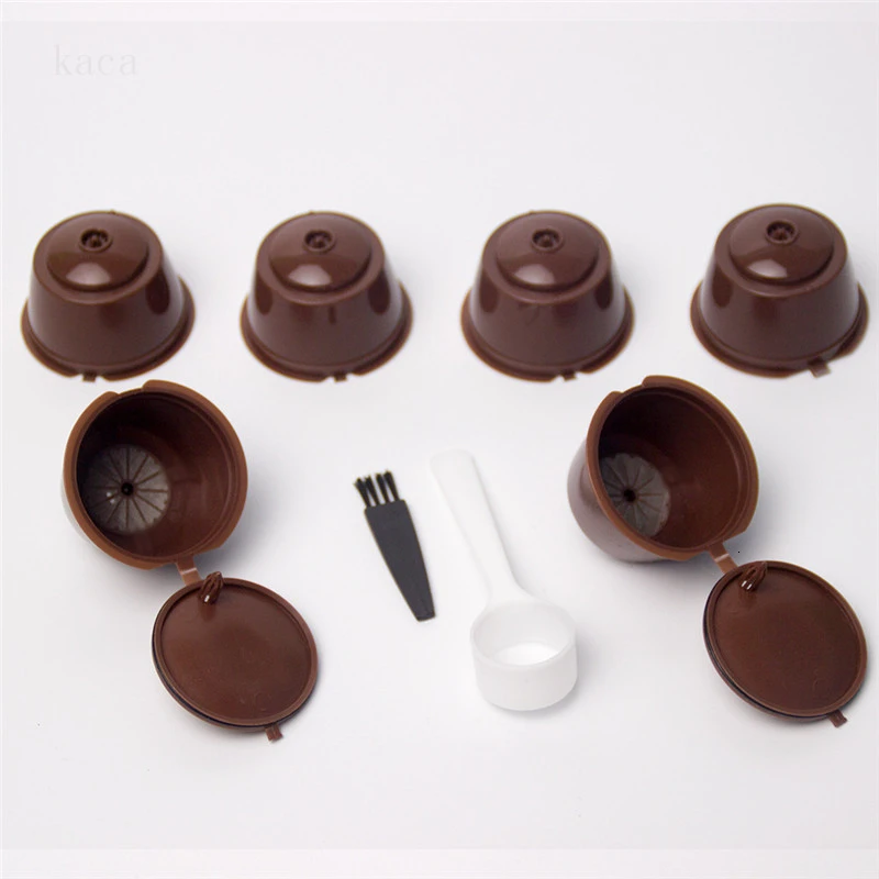 Многоразовые подставки для Nescafe Capsule Dolce Gusto кофеварки Nespresso 2 шт.|Фильтры кофе| |