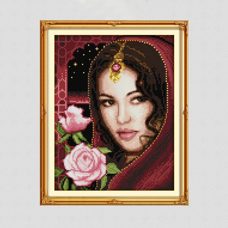 Набор для вышивки индийская красота Joy Sunday китайские наборы крестиком распродажа