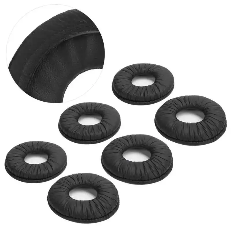 

Headset Ear Cushion 3Pairs Ear Pads Replacement Headset Cushion Cover Fit for SONY MDRZX100 ZX300 V150 V250 Headphone
