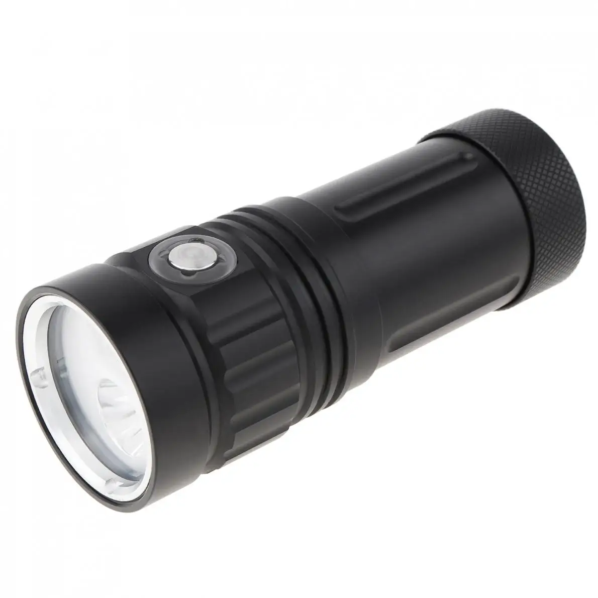 

Diving Flashlight Multiple Gear Dimming Red Blue LED Flashlight Diving Fill Light Underwater 100M with 26650 18650 Battery
