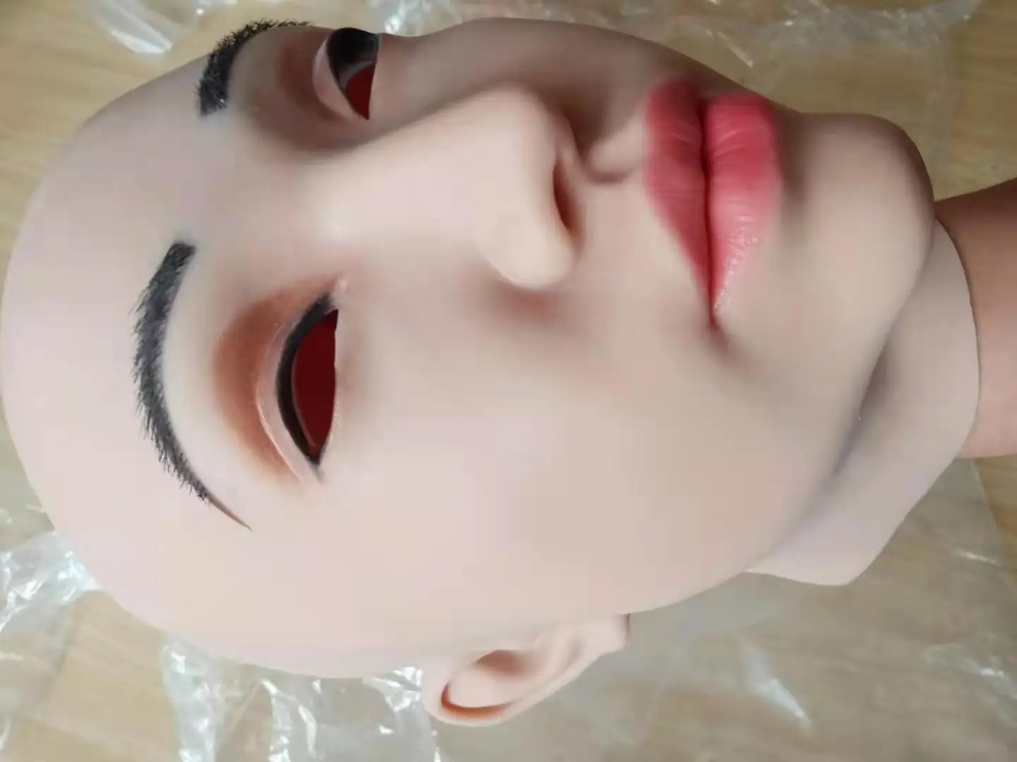 Реалистичная мягкая силиконовая женская маска ангела для маскарада Хэллоуина