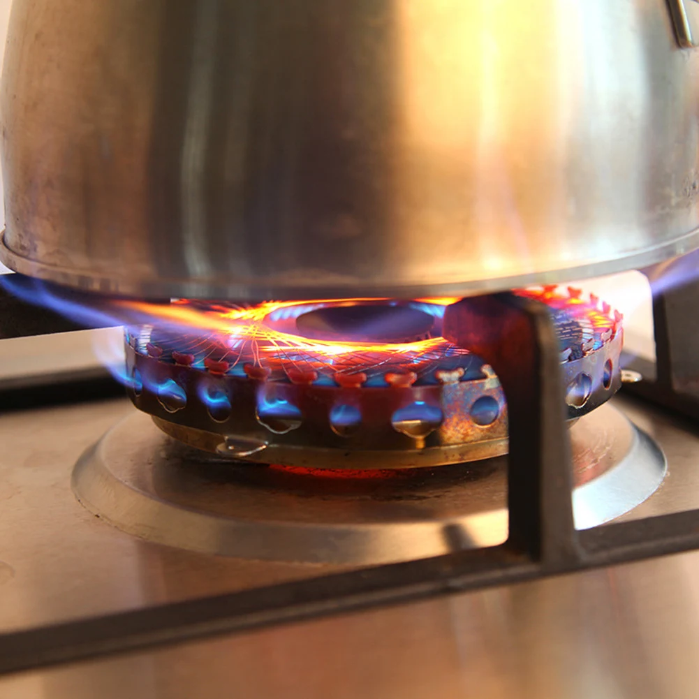 

Gas Stove Energy Saving Ring Windproof Hood Net Ring Kitchen Supplies Fire Cover Tool