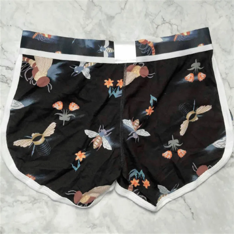 Шорты мужские с принтом незатухающие независимый мешочек хлопковое нижнее белье