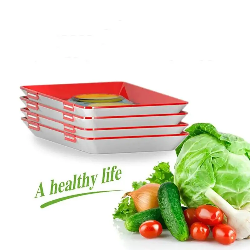 

2019 Original Creative Food Preservation Tray Keep Food Fresh Container Kitchen Tools