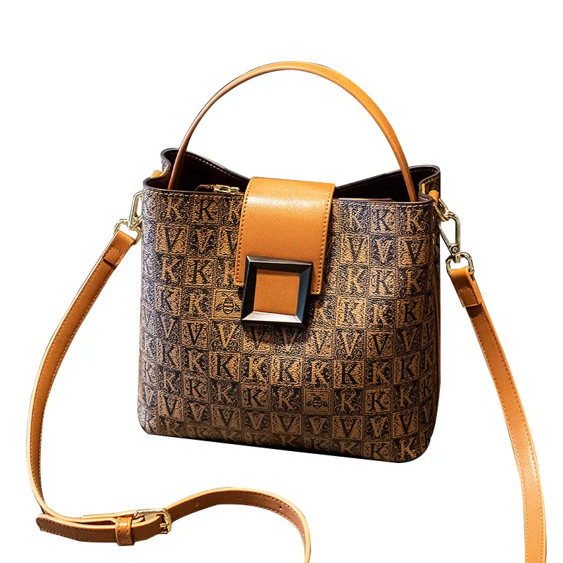 

High Quality Women Casual Bucket Bag 2021 New Fahsion Shoulder Messenger Totes Ladies Designer Purse and Handbag Louie Vuiton Gg