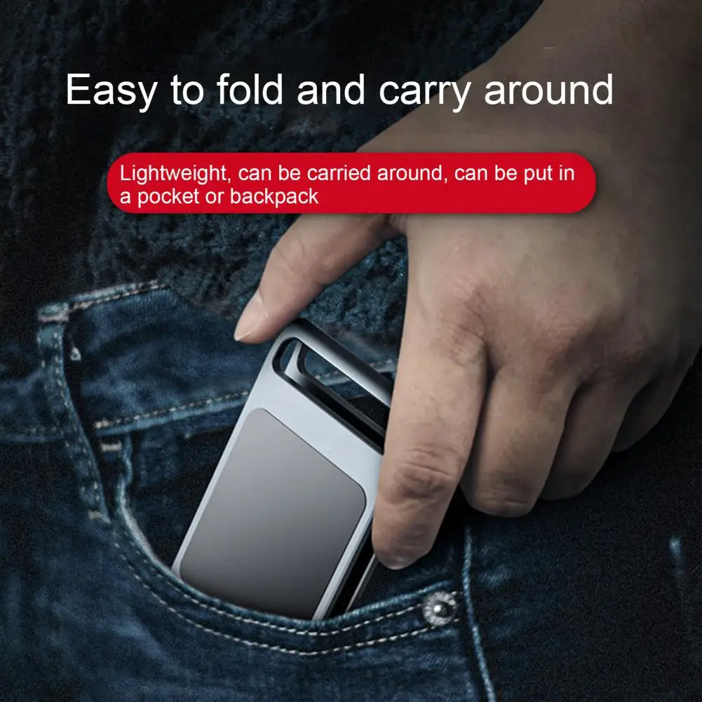 

Phone Holder Ultra-thin Foldable Bracket Portable Tablet Stand Home Supplies
