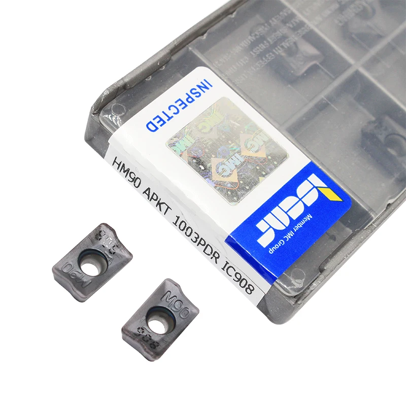 10 шт. HM90 APKT 1003PDR IC908 внешние токарные инструменты твердосплавные вставки токарный инструмент apkt1003
