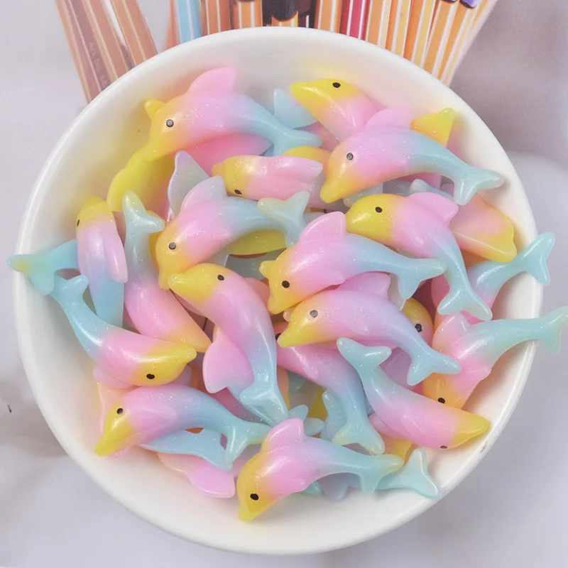 10 шт. Детские аксессуары для волос в виде дельфина | Украшения и