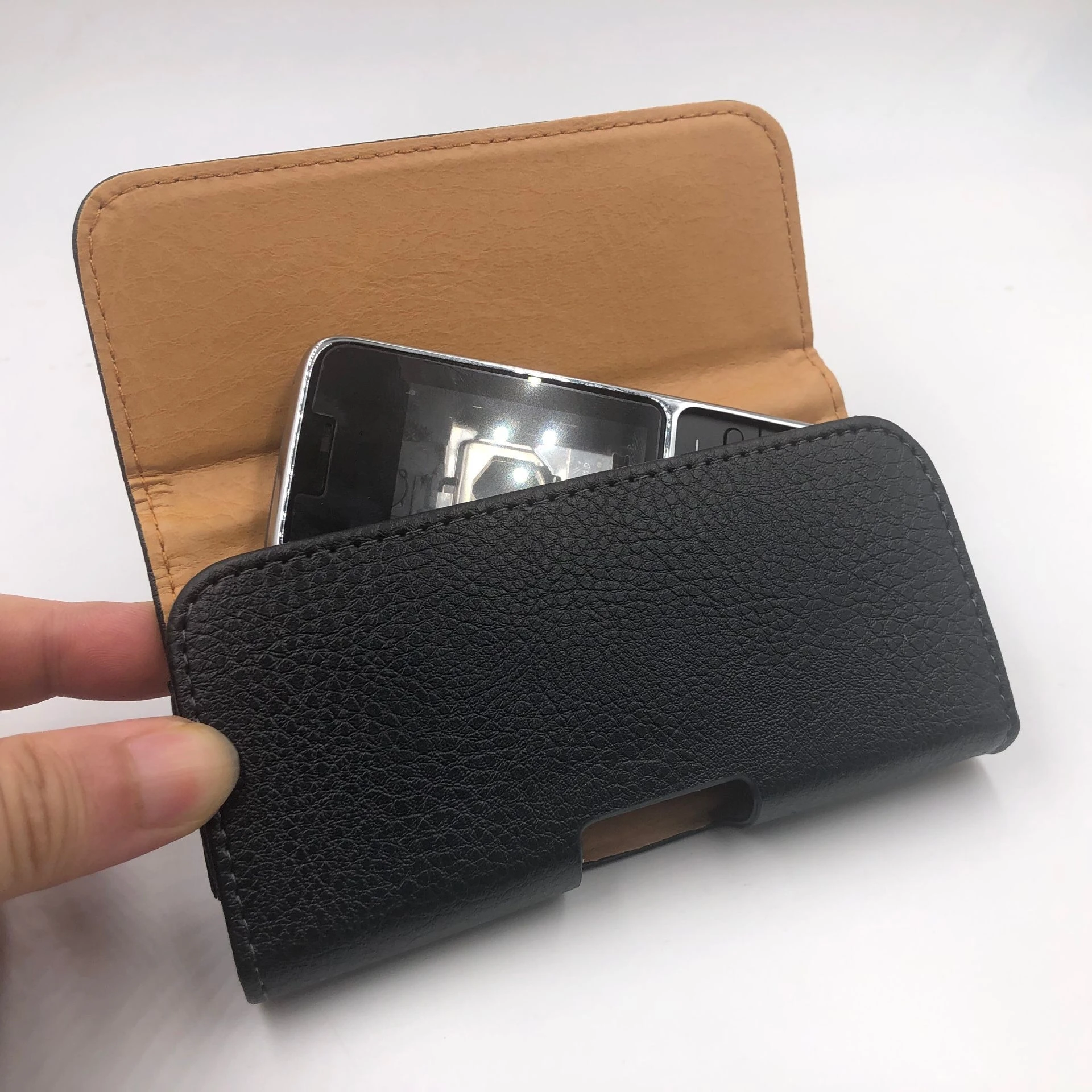 Кожаный чехол с зажимом для поясного ремня Nokia C2-01 101 1280 3310 1202 | Мобильные телефоны