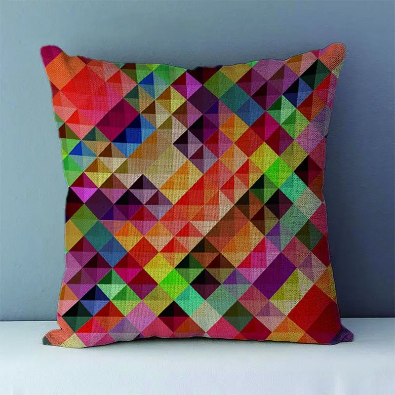 Уютная диванная Подушка Nordic Винтаж геометрический стул подушки для дома