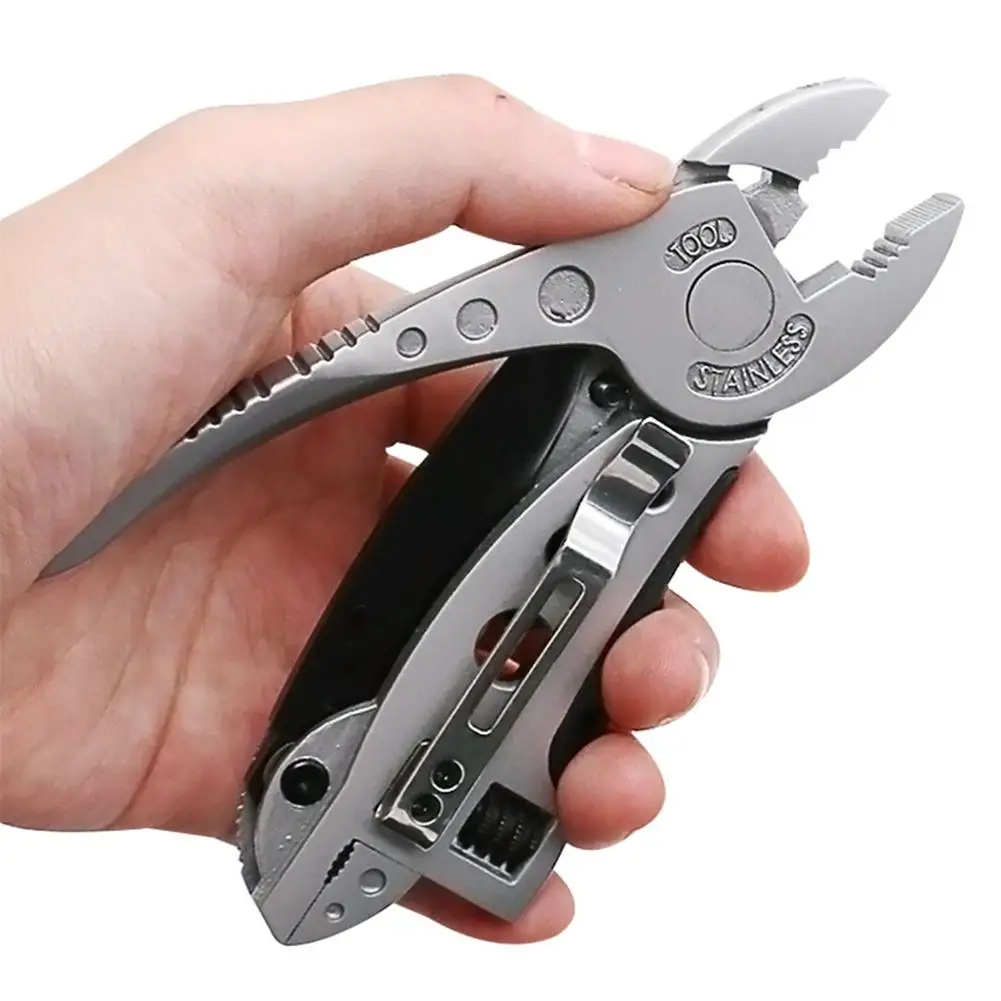 

Multi Tool Set 5 In 1 Multifunctional Portable Stainless Steel Tool Pliers Wrench For Emergency Equipment And Survival Gear
