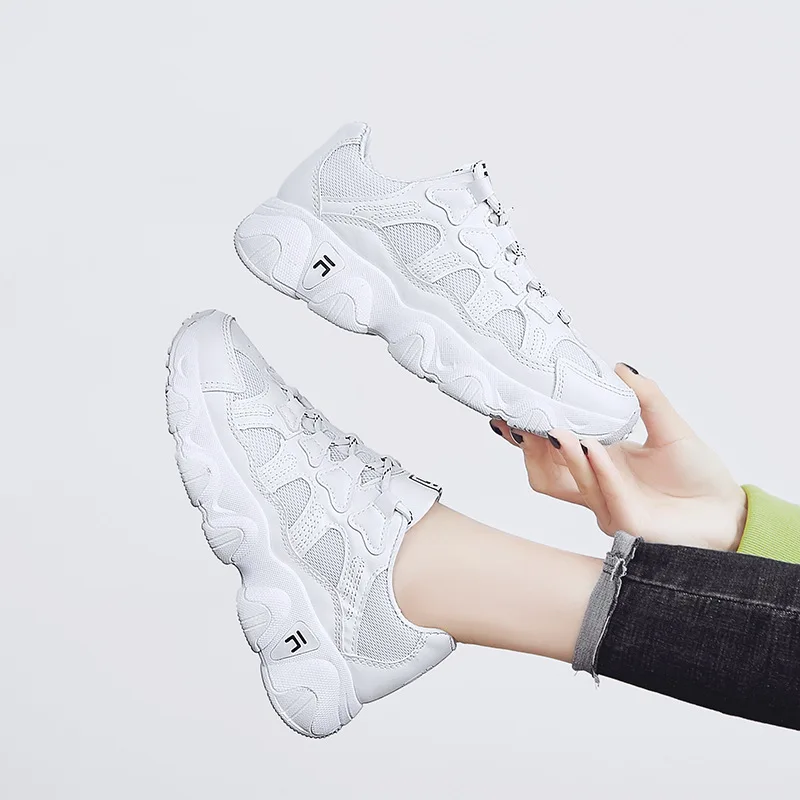 

2021 New Sports Shoes Casual Shoes Mesh Breathable Running Shoes Platform Shoes Shoes for Women Sneakers Women